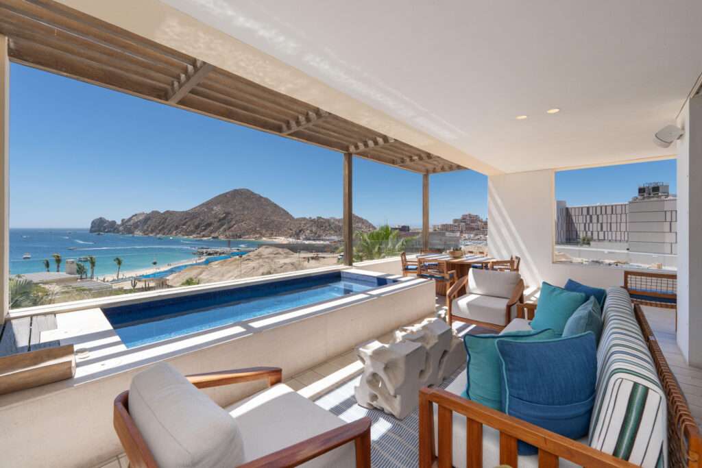 Los Cabos Hacienda Csl Situated in the heart of Cabo, this is a rare opportunity to acquire one of only four 4-bedroom residences of this floor plan on Médano Beach. Set within the oceanfront community of 1 Homes Cabo at Hacienda Beach Club & Residences Phase II, offers breathtaking ocean – 1 Homes Cabo, Cabo San Lucas, Cabo San Lucas, BS