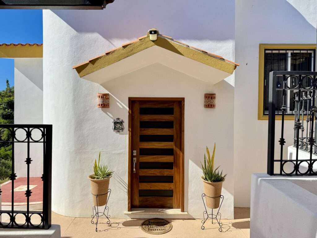 Los Cabos Vista Vela If you already know Vista Vela... you know not all homes are the same.And this is definitely NOT your typical property in the community.Casa 121 is a truly unique residence, where design, quality, and attention to detail come together to create a warm, sophisticated, and move-in-ready home.Beautifully remodeled by interior designer Ernesto de Miguel, this home blends contemporary elegance with a refined Mexican essence, elevating the standard of the entire development.From the moment you walk in, you'll feel a welcoming and refined atmosphere: Italian Scavolini kitchen with impeccable design and functionality. Cross-cut wood flooring that adds character and exclusivity, Custom-made furniture. Architectural details that truly stand out: Elegant staircase railing and French-style windows for a sophisticated touch, Terraces with traditional clay flooring, adding an authentic Mexican charm, Motorized shades on the terrace for added comfortAnd one of its most special features: A stunning rooftop terrace designed to enjoy the best of Los CabosFeaturing a dining area, lounge space and BBQ grill -- the perfect setting to relax and take in breathtaking sunsets with family and friends.This home also offers exceptional functionality: Service room with full bathroom (also ideal for guests) Primary bathroom with double vanity and a unique clay accent wall 5,000-liter cistern, Backup power generator,utomated hurricane shutters.Sold fully furnished and equipped, ready to move in or start generating rental income from day one. THIS IS NOT JUST HOME .... it's a lifestyle.A must-see property to truly appreciate every detail.Notes:Dining room lapm, decorative mirrors in the dinning are not included, child's bedroom deskCASA ÚNICA EN VISTA VELA I No es la típica casa... esta está completamente remodelada por diseñador Ernesto de Miguel y se vende completamente amueblada for sale