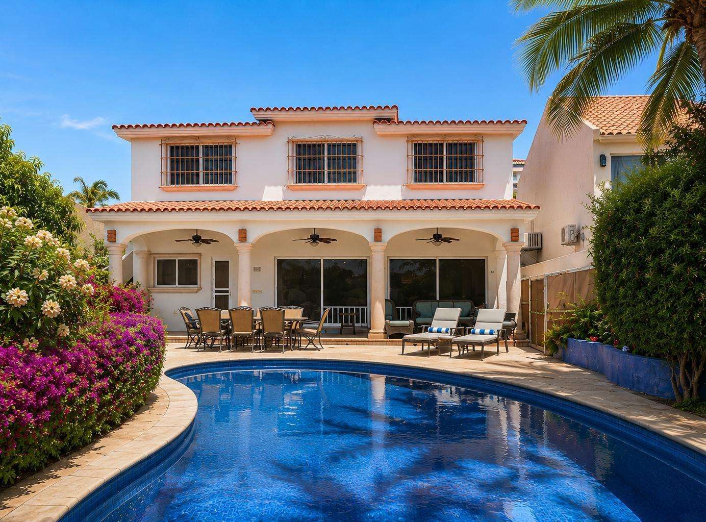 Los Cabos Finisterra Authentic Mexican Home with Golf Course for sale