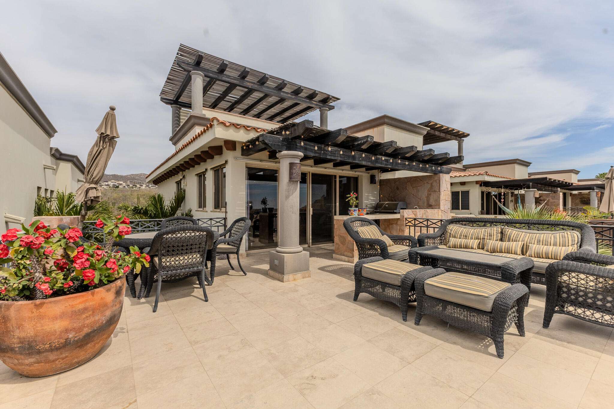 Los Cabos Ventanas Perched on the highest row of Cabo San Lucas' most successful community, this stunning home offers unobstructed ocean and city for sale