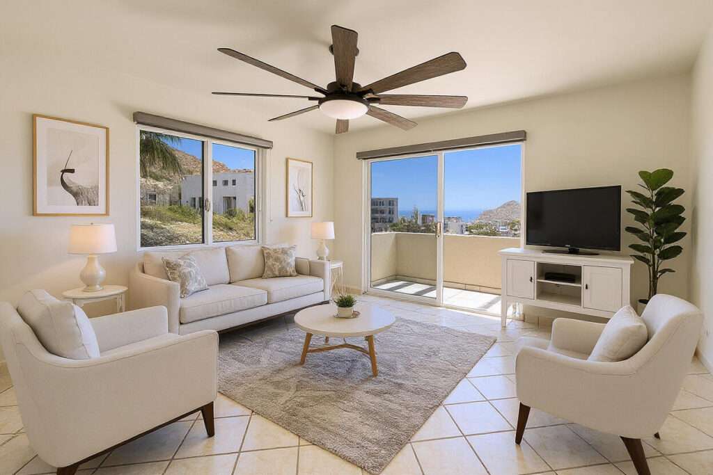 Los Cabos Cabo Costa Under Construction! Beautiful 2 bedroom, ground level condominium in Vela Building. Unit 104 offers great ocean – B105 El Descanso II, Cabo San Lucas, BS