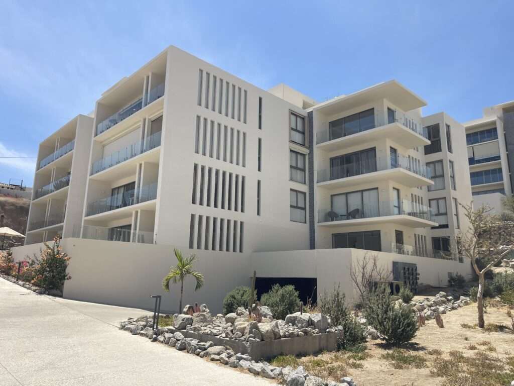 Los Cabos Tortuga Bay Experience effortless beachfront living at Tortuga Bay, a completed luxury community in San Jose del Cabo's desirable hotel zone. Owners are already enjoying life onsite, with move-in-ready residences and 60-day closings available. Resort-style amenities include pools, Jacuzzi spas, fitness center, pickleball courts overlooking the sea, BBQ areas, and direct beach access, all within a secure gated enclave minutes from downtown San Jose and the airport. Unit 3116 is a spacious 2BR/2BA residence offering nearly 2,000 sq.ft. of indoor/outdoor living, highlighted by an expansive private terrace with plunge pool, open-concept interiors, premium finishes, and seamless indoor-outdoor entertaining spaces ideal for personal use or strong rental potential. for sale