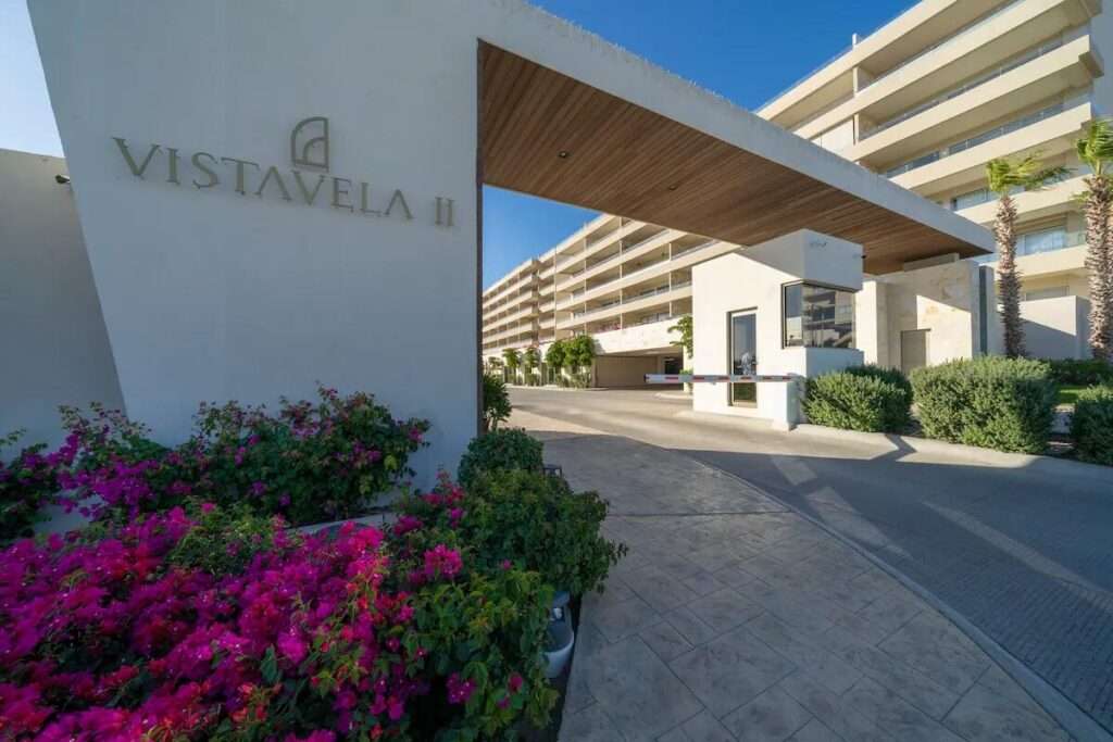 Los Cabos Veranda Residences Imagine a boutique community experience with resort amenities VERANDA offers you 18 condo units. 2 towers of 9 units each; three per level. 2 and 3 Bedroom layouts, with double height ceilings. Upscale finishes including: Marble floorings, Granite countertops, Solid wood carpentry in kitchen, doors, closets and bathroom cabinetries. Pocket door.Appliances included: microwave, 6-burner gas range, oven, dishwasher, sink with faucet, water heater and AC mini splits in bedrooms and living space. Garden Level units with Private Patio. Penthouses have Private Rooftop Terrace, including Marble flooring, Grill, Bar, Pergola and Half Bathroom.Community amenities: pool and jacuzzi, guest bathrooms, grill and bar, picnic area, kids area, gym, elevators, guests parking. – Carretera Transpeninsular Km 4, Cabo Corridor, BS