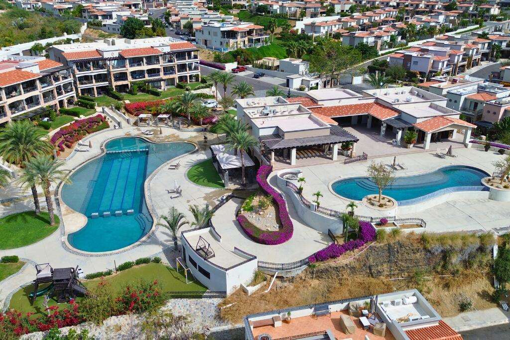 Los Cabos Vista Vela If you already know Vista Vela... you know not all homes are the same.And this is definitely NOT your typical property in the community.Casa 121 is a truly unique residence, where design, quality, and attention to detail come together to create a warm, sophisticated, and move-in-ready home.Beautifully remodeled by interior designer Ernesto de Miguel, this home blends contemporary elegance with a refined Mexican essence, elevating the standard of the entire development.From the moment you walk in, you'll feel a welcoming and refined atmosphere: Italian Scavolini kitchen with impeccable design and functionality. Cross-cut wood flooring that adds character and exclusivity, Custom-made furniture. Architectural details that truly stand out: Elegant staircase railing and French-style windows for a sophisticated touch, Terraces with traditional clay flooring, adding an authentic Mexican charm, Motorized shades on the terrace for added comfortAnd one of its most special features: A stunning rooftop terrace designed to enjoy the best of Los CabosFeaturing a dining area, lounge space and BBQ grill -- the perfect setting to relax and take in breathtaking sunsets with family and friends.This home also offers exceptional functionality: Service room with full bathroom (also ideal for guests) Primary bathroom with double vanity and a unique clay accent wall 5,000-liter cistern, Backup power generator,utomated hurricane shutters.Sold fully furnished and equipped, ready to move in or start generating rental income from day one. THIS IS NOT JUST HOME .... it's a lifestyle.A must-see property to truly appreciate every detail.Notes:Dining room lapm, decorative mirrors in the dinning are not included, child's bedroom deskCASA ÚNICA EN VISTA VELA I No es la típica casa... esta está completamente remodelada por diseñador Ernesto de Miguel y se vende completamente amueblada for sale