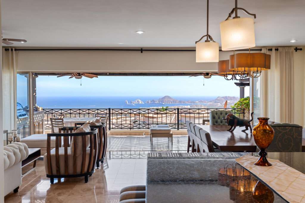 Los Cabos El Tezal-Oceanside:General Located along the highly sought-after Cabo Corridor, this charming 2-bedroom, 2-bathroom open-concept home is set within a lush, private garden oasis filled with mature tropical landscaping. The seamless indoor-outdoor layout flows effortlessly into a stunning lagoon-style pool, creating a peaceful, resort-like setting ideal for relaxing or entertaining.With its expansive grounds and prime location on the corridor just minutes from downtown Cabo San Lucas, the property offers incredible flexibility. Whether envisioned as a private residence, boutique event space and hotel, or future condo development, this is a rare opportunity to own a versatile property in one of Cabo's fastest-growing areas. – CASA ARCH VIEW-VENTANAS 3, Cabo Corridor, Cabo Corridor, BS