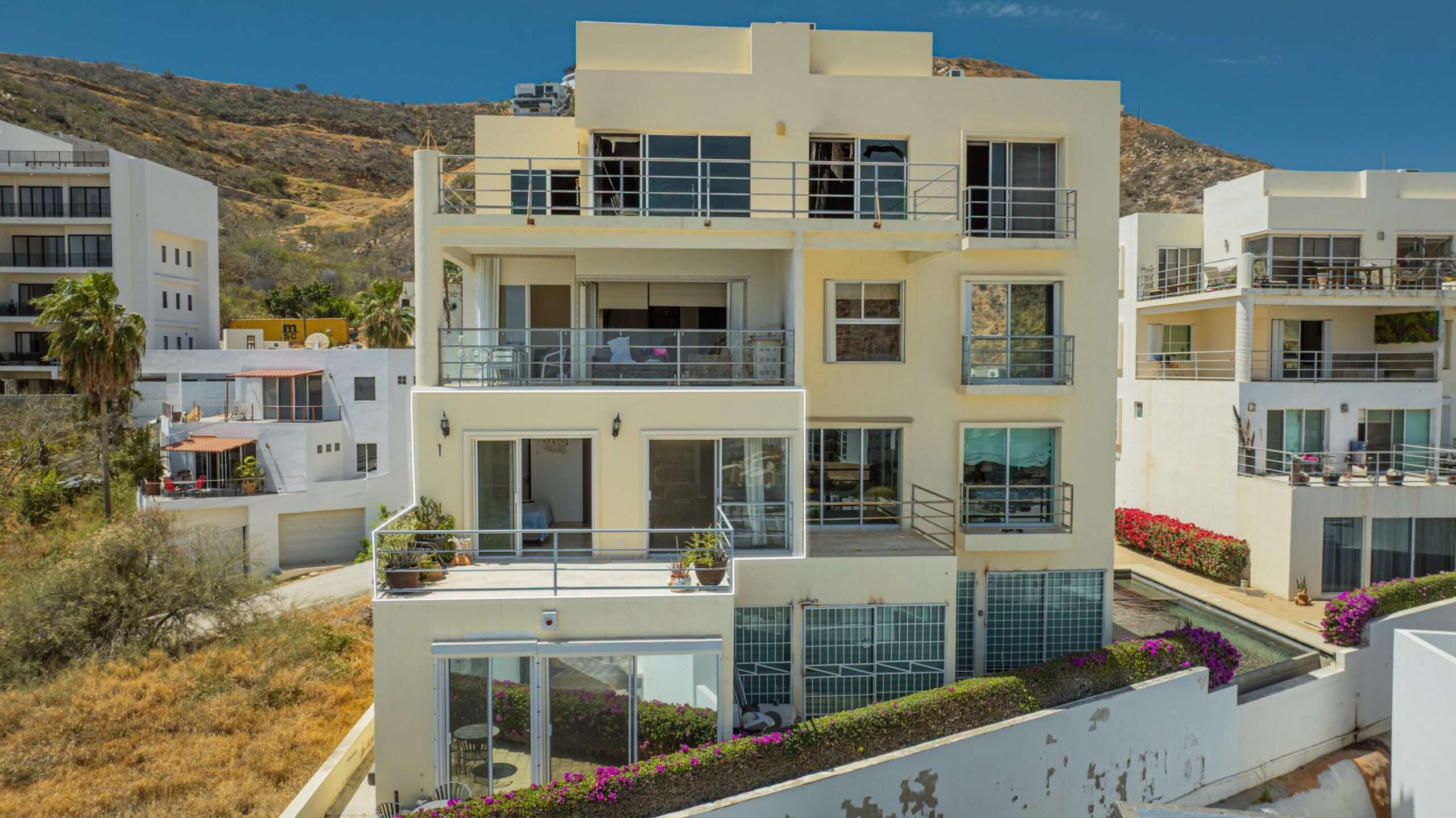 Los Cabos Rivieri Discover Paradise in Cabo San Lucas! Independent Duplex with 2 Bedrooms, 2 Bathrooms, and Backyard at Rivieri Pueblo Mediterráneo! Do you dream of living in a home that combines luxury, comfort, and a tranquil environment? Rivieri Pueblo Mediterráneo offers you the perfect opportunity to make it a reality. Come and discover our new fully independent duplex, located in the exclusive Área del Tezal in Cabo San Lucas, Baja California Sur. This contemporary Mediterranean-style property is ideal for those seeking an elegant and functional home in a secure, gated community. This duplex comes with basic amenities. Kitchen, closet, and four air conditioner packages available Highlighted Features of the Duplex2 Spacious Bedrooms2 Full BathroomsShared Backyard, perfect for having a petKitchen with Fine Carpentry and elegant finishesClosets in Both Bedrooms for greater convenienceAir Conditioners, ensuring comfort in all seasonsGated and Secure Community, providing peace and privacyExceptional ServicesAt Rivieri Pueblo Mediterráneo, you will not only get a dream home but also access to a variety of amenities designed to enhance your quality of life:Beautiful Clubhouse for meetings and eventsSpectacular Pools for adults and childrenCozy Fire Pit for unforgettable nightsCommon Terrace to enjoy the incredible for sale