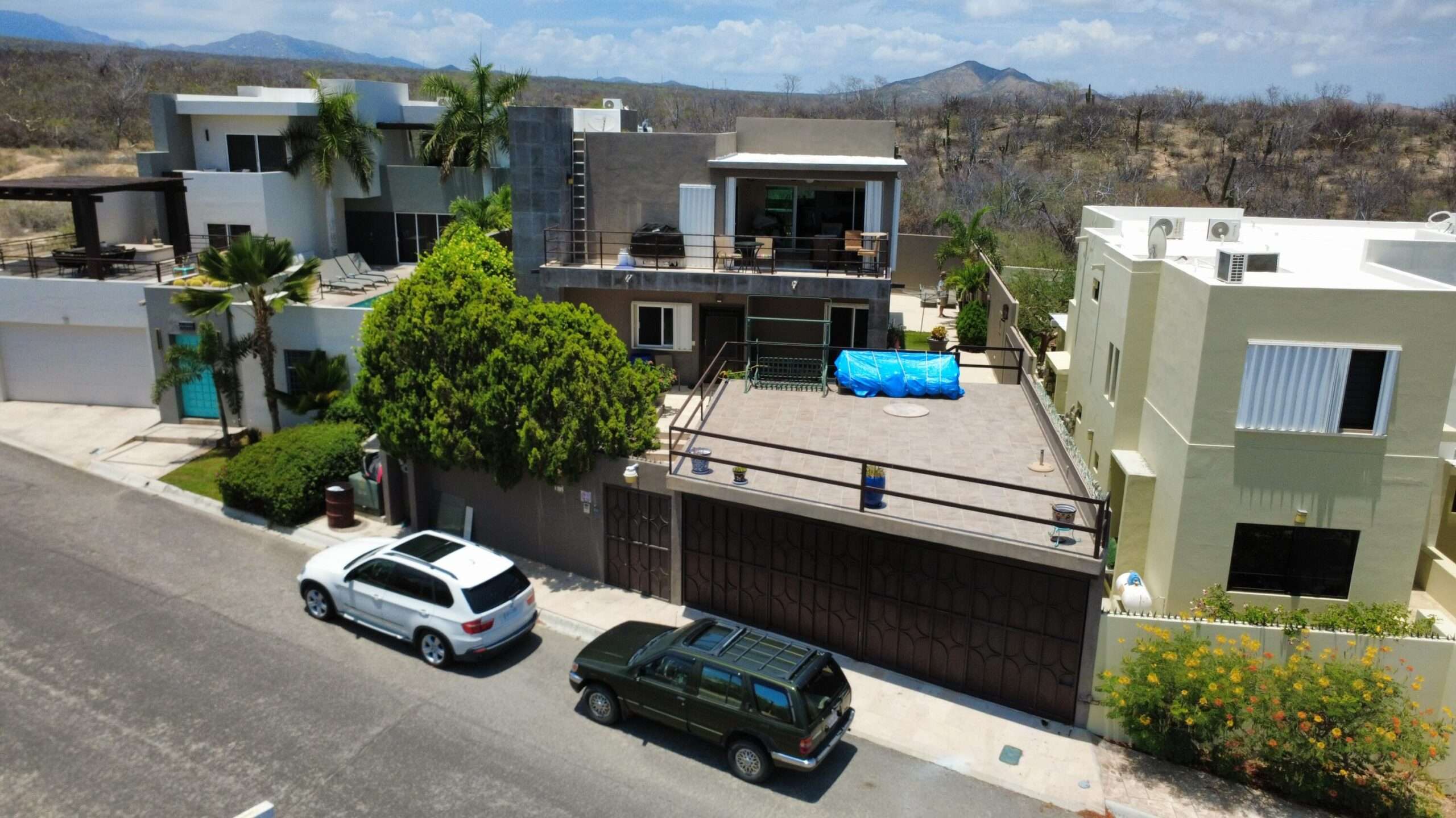 Los Cabos El Tule-Inland:General Spacious 3 bedroom 3 full baths 2 half baths house in Lomas del Tule, ocean for sale