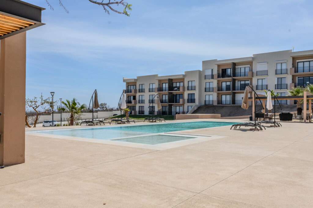 Los Cabos Hacienda Csl Residence 7-401 is a spacious 3-bedroom lock-off with a thoughtfully planned layout, located within the coveted 1 Homes Cabo, on the fourth floor of Building Seven, offering direct ocean – E202 LOS CANGREJOS ET, Cabo San Lucas, BS