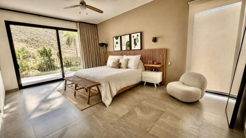 Los Cabos Miro Los Cabos BEST PRICED CONDO IN MIRO LOS CABOS , WHERE STYLE, VALUE & CABO LIVING COME TOGETHER.Some properties simply feel right the moment you walk in... and Condo Catalan 3B is one of them.Perched on the third floor in the sought-after MIRO Los Cabos community, this beautifully furnished 2-bedroom, 2-bath residence captures the essence of relaxed luxury in Cabo's prestigious Sunset area, right beside the exclusive Quivira community.From the moment you enter, warm natural light, tasteful modern décor, and an effortless indoor-outdoor flow create a sense of comfort and tranquility. Step onto your private balcony and take in sweeping mountain – MIRO Catalan, Cabo San Lucas, BS