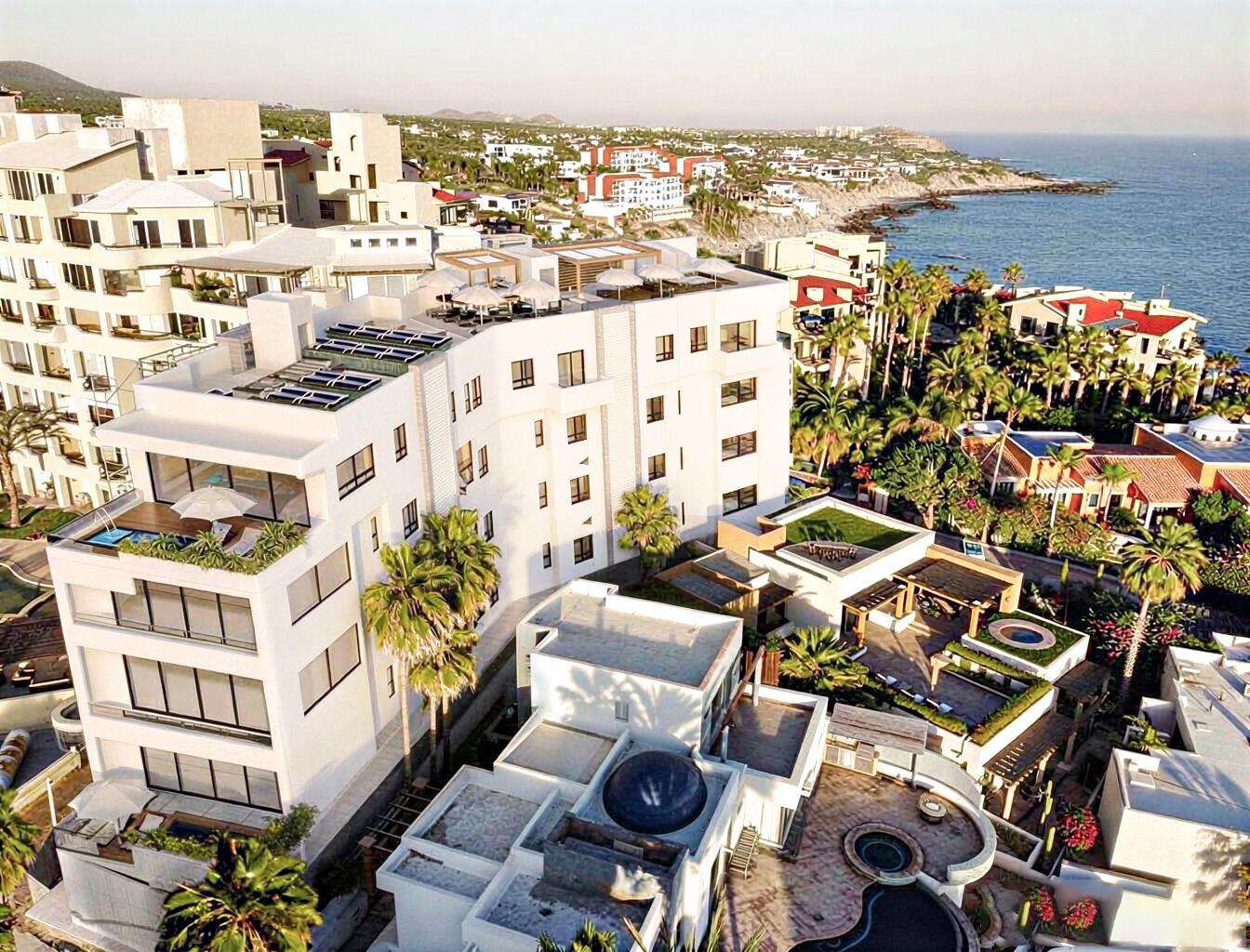Los Cabos Cabo Costa Experience luxurious coastal living with this fully furnished, turn-key 2-bedroom, 2.5-bath corner unit in a premier Cabo San Lucas development. Featuring an expansive extended balcony with breathtaking ocean for sale