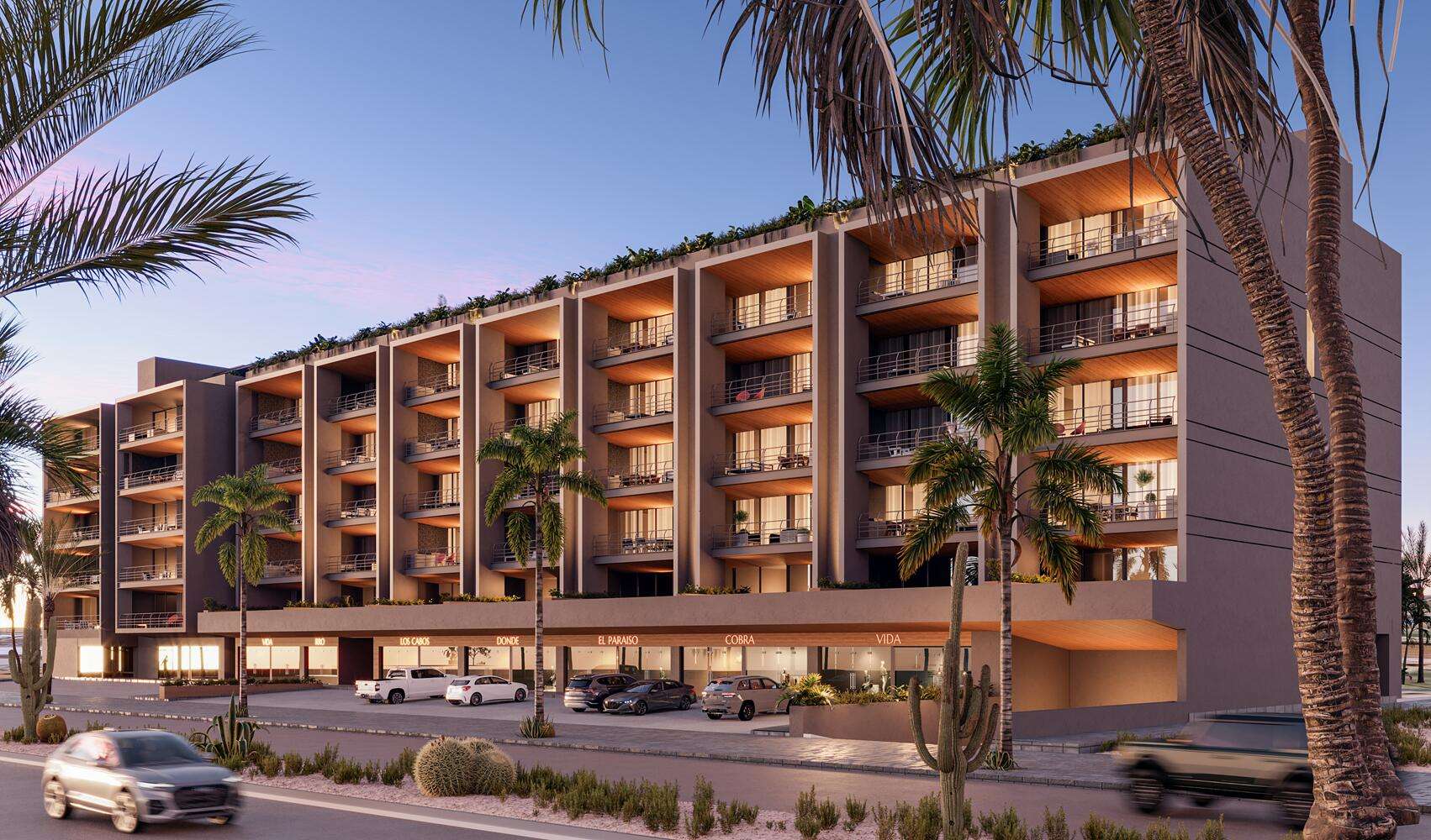 Los Cabos Dunna Welcome to Dunna - A New Standard of Luxury in Cabo. More than a residence, Dunna is a vibrant, fully integrated community where luxury, culture, and recreation converge. Designed by renowned architect Sordo Madaleno, this visionary development seamlessly blends timeless elegance with natural tranquility, offering meticulously crafted residences and garden villas complemented by world-class amenities. Elevated Living, Unmatched Experiences Choose from 13 thoughtfully designed floor plans from 2 - 5 bedrooms ranging from 1,475 - 6,458 sq. ft., featuring seamless indoor-outdoor living, elegant finishes, private rooftops, Jacuzzis, and lush garden terraces. Resort-Style AmenitiesEnjoy unparalleled amenities, including:" Infinity pools (Adults-only, Family, Kids & Oasis)" State-of-the-art wellness & fitness center" Luxury spa (sauna, steam, ice baths, massage suites)" Exclusive rooftop lounges & panoramic for sale