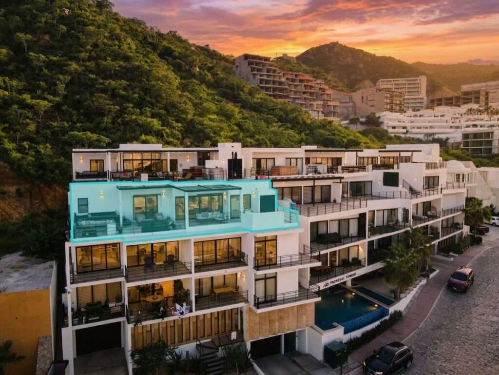 Los Cabos Pedregal Towers Live the Cabo lifestyle at its finest in this 4th-floor residence at Pedregal Towers, with panoramic – Pedregal towers 1, Cabo San Lucas, Cabo San Lucas, BS