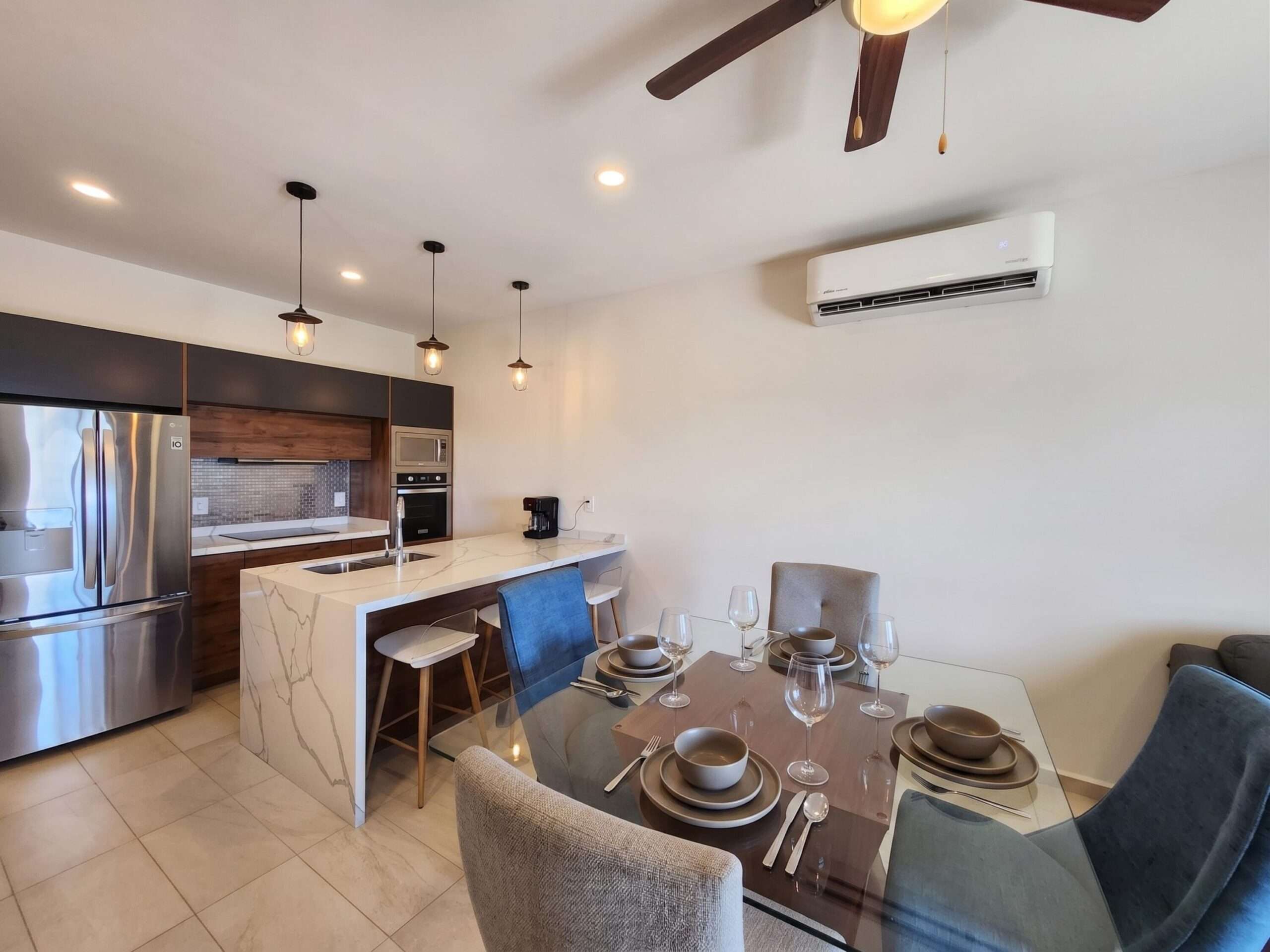 Los Cabos Tramonti Paradiso This ground-floor unit is especially appealing for families or investors targeting pet-friendly or rentals units, thanks to direct garden access, a serene setting, and the convenience of bypassing stairs or elevators all with the comfort, style, and prestige that define Tramonti Paradiso.Beyond the onsite perks, ownership also grants you exclusive access to the elite lifestyle of Quivira Golf Club and Pueblo Bonito Resorts with discounts and privileges at their 29 restaurants, spa and dining venues, elevating this condo from a home to a long-term investment in lifestyle and value.The unit location is so close to the amenities at your doorstep: a semi-Olympic pool, cutting-edge gym, pickleball/paddle courts, clubhouse, business center,deli for sale