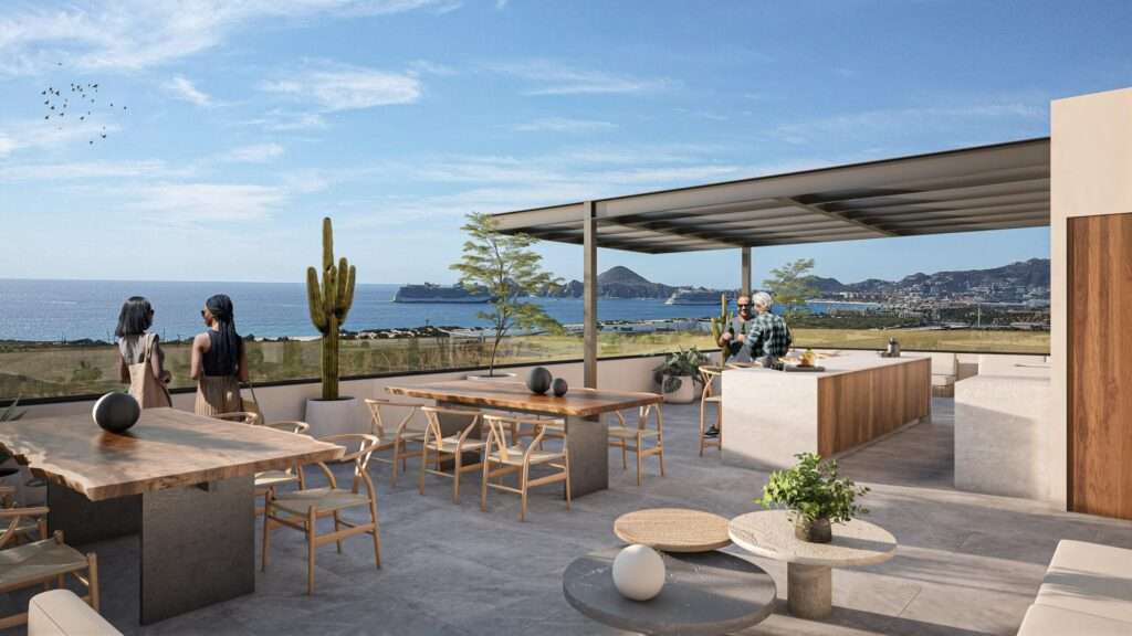 Los Cabos The Five THE FIVE is a unique development, ready to move in, turn-key Condos, at walking distance to downtown in the world famous gated community EL PEDREGAL in Cabo San Lucas. Modern and quality construction.This condo fully furnished, ready to move in, features 2 bedrooms, 2 full bathrooms, 1 half bathroom, amazing – Phase 3 'Torre C', Cabo Corridor, BS