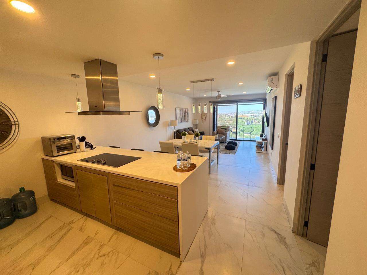 Los Cabos Amaterra Discover elevated living at Amaterra 602A, a stylish turnkey penthouse in the heart of the Cabo San Lucas corridor. Located just a 5-minute walk from the beach, this fully furnished 2-bedroom, 2-bath residence offers comfort, convenience, and excellent Airbnb potential. Positioned on the 6th floor, the condo features modern finishes, mini-split A/C, ceiling fans, and a bright open layout with city for sale