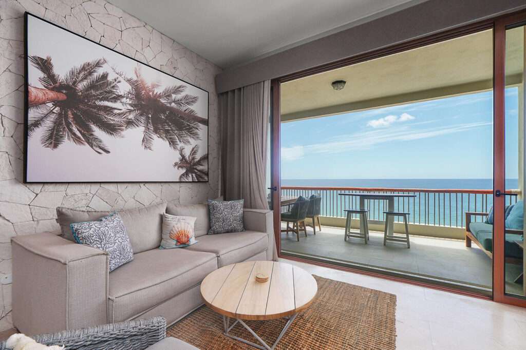 Los Cabos La Jolla Incredible opportunity to live in the desirable OCEANFRONT community of La Jolla! This turn-key ground level corner unit studio includes its own large private terrace. Would make a for a perfect investment or vacation property. Conveniently located near the on-site laundry room, and steps away from one of the two salt water community pools and beach access. Very quiet location and 24/7 security! A must-see! – Soleado 5th Floor Costa Azul, San Jose del Cabo, San Jose del Cabo, BS