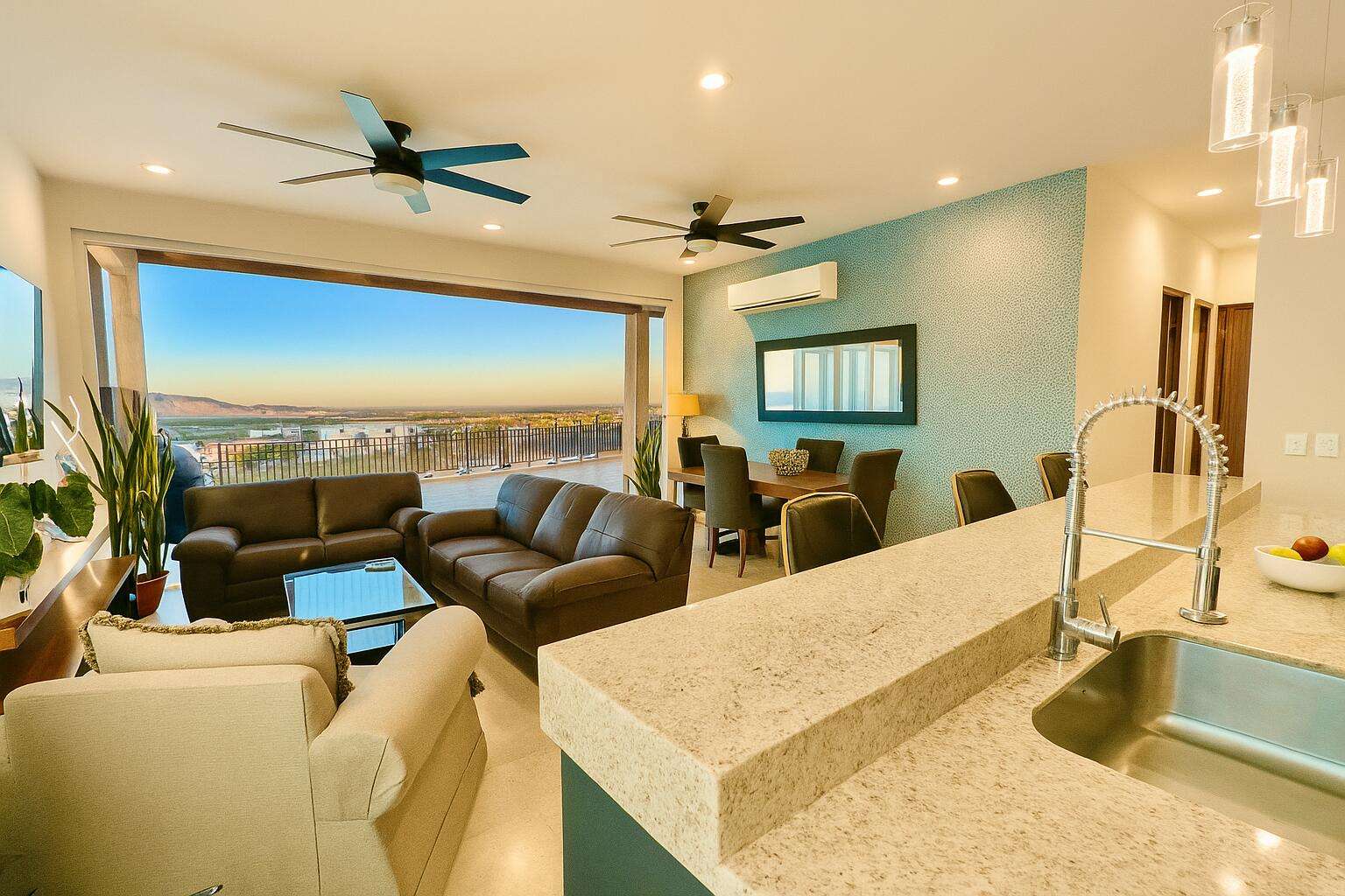 Los Cabos Monte Real Spacious Furnished 3-Bedroom, 2-bathroom Penthouse Condo - Enjoy the privacy, space, and stunning panoramic for sale