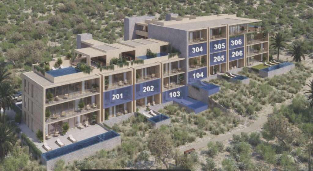 Los Cabos General Modern Condo in Morgan Residences - Great for Airbnb!This fully furnished two-bedroom condo is located just minutes from the Marina, Medano Beach, and downtown Cabo. Part of Morgan Residences, a boutique development, it offers excellent amenities: two rooftop pools (one infinity), gym, spa, Sky Bar, concierge service, and one on-site restaurants.Its flexible layout allows for lockoff use, making it a perfect Airbnb investment or personal getaway. Already listed and generating income, it's a turnkey opportunity in a prime location. – Vela, Cabo Corridor, BS