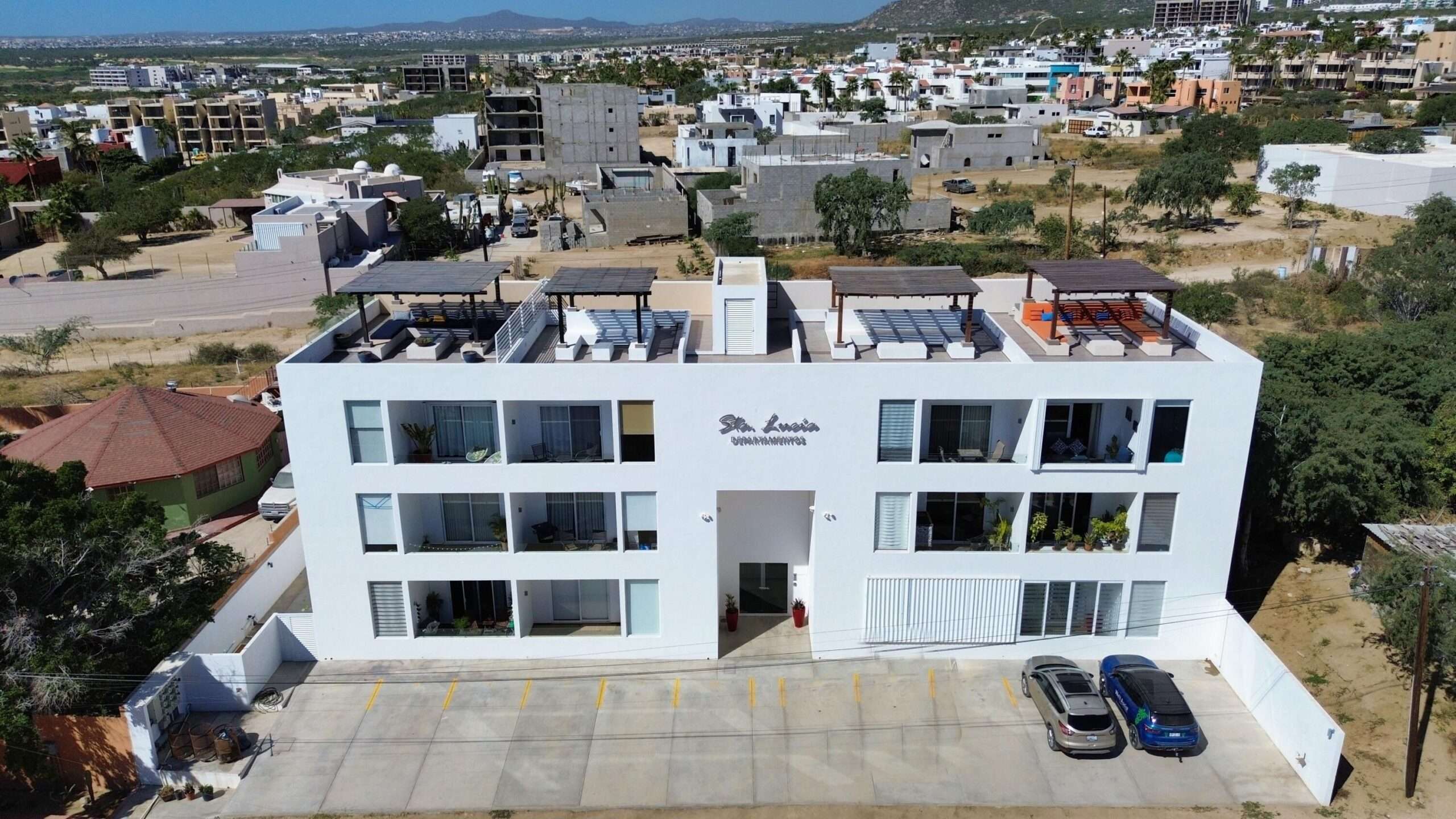 Los Cabos Santa Lucia A welcoming, turnkey 2BD/2BA penthouse in an exclusive 12-condo complex with spectacular for sale