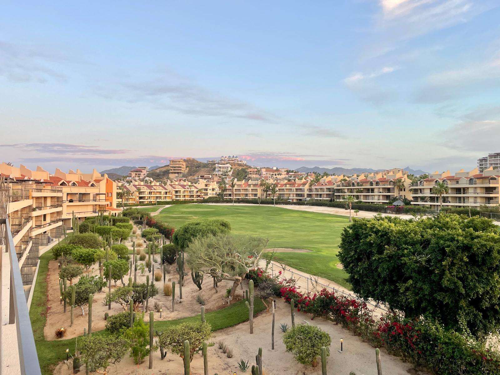 Los Cabos Club La Costa Beautifully renovated two-story penthouse in the highly coveted Club La Costa community. Ideally located just steps from restaurants, shopping, Plaza Pescador, and the Art District, and only a 3-minute walk to the beach. This pristine condo offers beautiful golf course and mountain for sale
