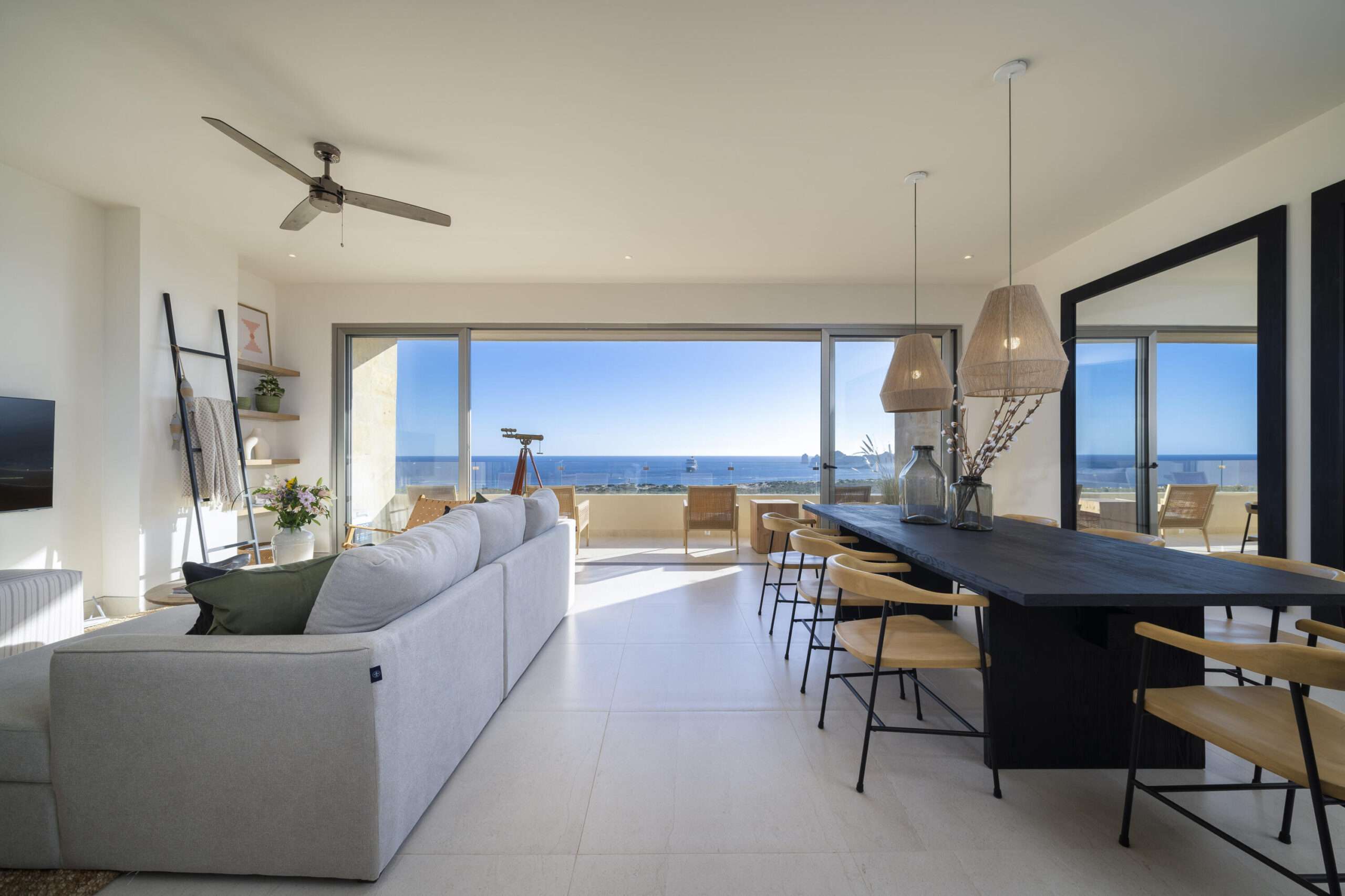 Los Cabos Veranda Residences Imagine a boutique community experience with resort amenities VERANDA offers you 18 condo units. 2 towers of 9 units each; three per level. 2 and 3 Bedroom layouts, with double height ceilings. Upscale finishes including: Marble floorings, Granite countertops, Solid wood carpentry in kitchen, doors, closets and bathroom cabinetries. Pocket door.Appliances included: microwave, 6-burner gas range, oven, dishwasher, sink with faucet, water heater and AC mini splits in bedrooms and living space. Garden Level units with Private Patio. Penthouses have Private Rooftop Terrace, including Marble flooring, Grill, Bar, Pergola and Half Bathroom.Community amenities: pool and jacuzzi, guest bathrooms, grill and bar, picnic area, kids area, gym, elevators, guests parking. for sale