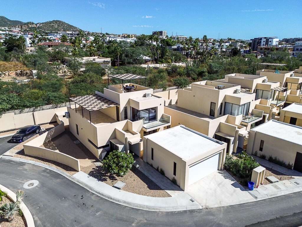 Los Cabos Magisterial Discover your perfect blend of comfort, space, and convenience in this charming 4-bedroom, 3-bath family home in the residential community of Magisterial located just minutes to shopping, the transpeninsular highway and downtown San José del Cabo. Whether you are starting a family, working from home, or simply wanting room to grow, this home offers a warm and flexible layout to fit your lifestyle.Step inside to find a partially furnished bright and airy living space that flows easily from the living room to the kitchen. A rare separate dining area with bar and fridge is steps from the kitchen and perfect for casual meals or hosting friends. A guest bedroom or perhaps a home office is down the hall on this level with a access to a full bath. Upstairs the master suite offers privacy featuring an ensuite bath, while the two other upstairs guest rooms share a full bathideal for family or visiting guests. Outside, enjoy a private backyard for weekend barbecues and pets, plus a ample and covered storage area for tools, gear and laundry. Count on gated parking for two small vehicles in the front with an electric opener for added convenience.Thoughtfully updated throughout, this home includes new AC units in every room, modern lighting and bathroom fixtures, refreshed cabinetry, updated electrical wiring, and moreso you can move right in and start living.Perfect for a growing family or professionals who value space, comfort, and proximity to everything San José del Cabo has to offer. NO HOA payments making this a solid investment with low monthly carrying costs. for sale