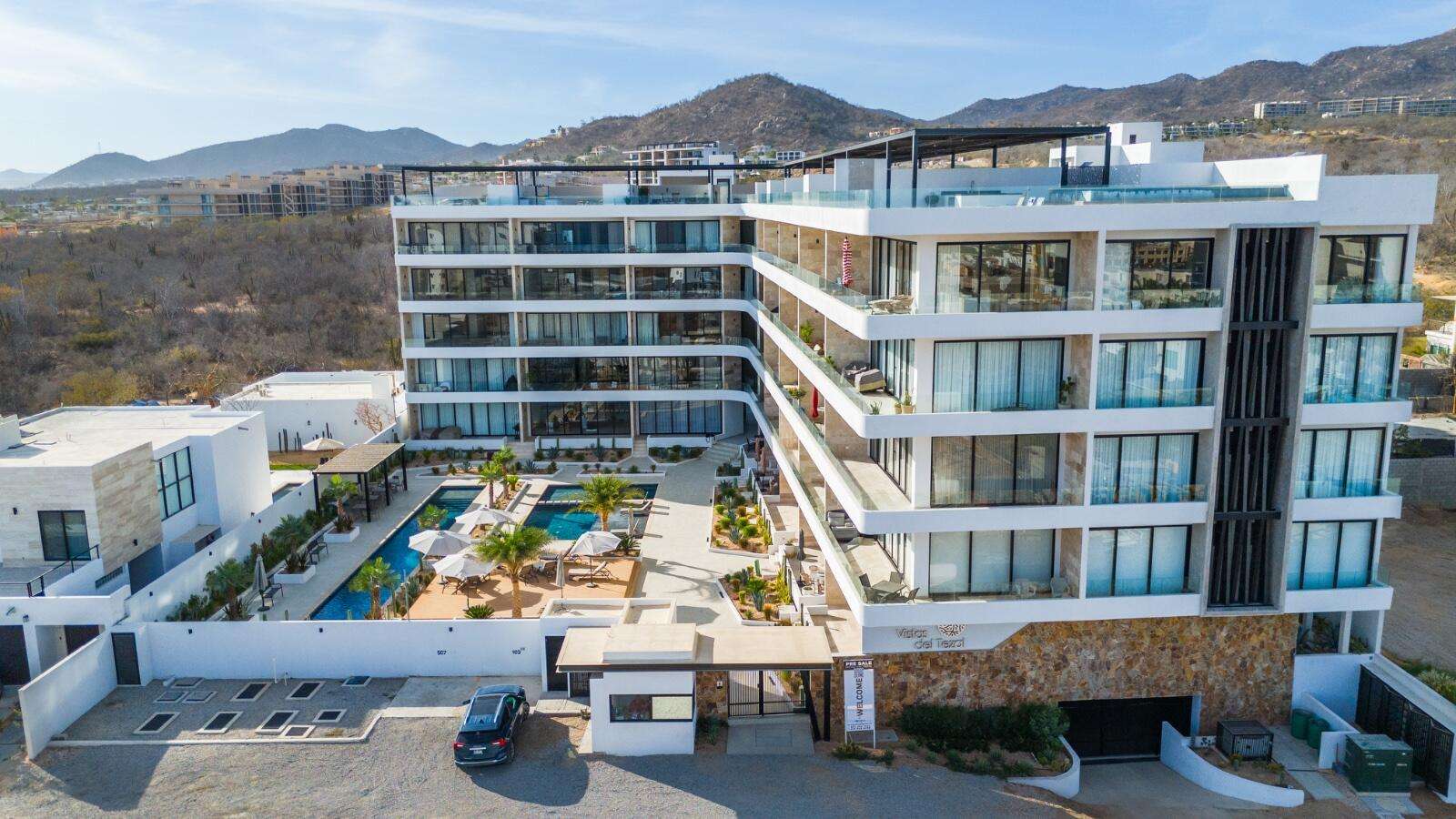 Los Cabos Viceroy Residences Experience oceanfront luxury living in this modern 4th floor two-bedroom, bathroom residence with panoramic ocean for sale
