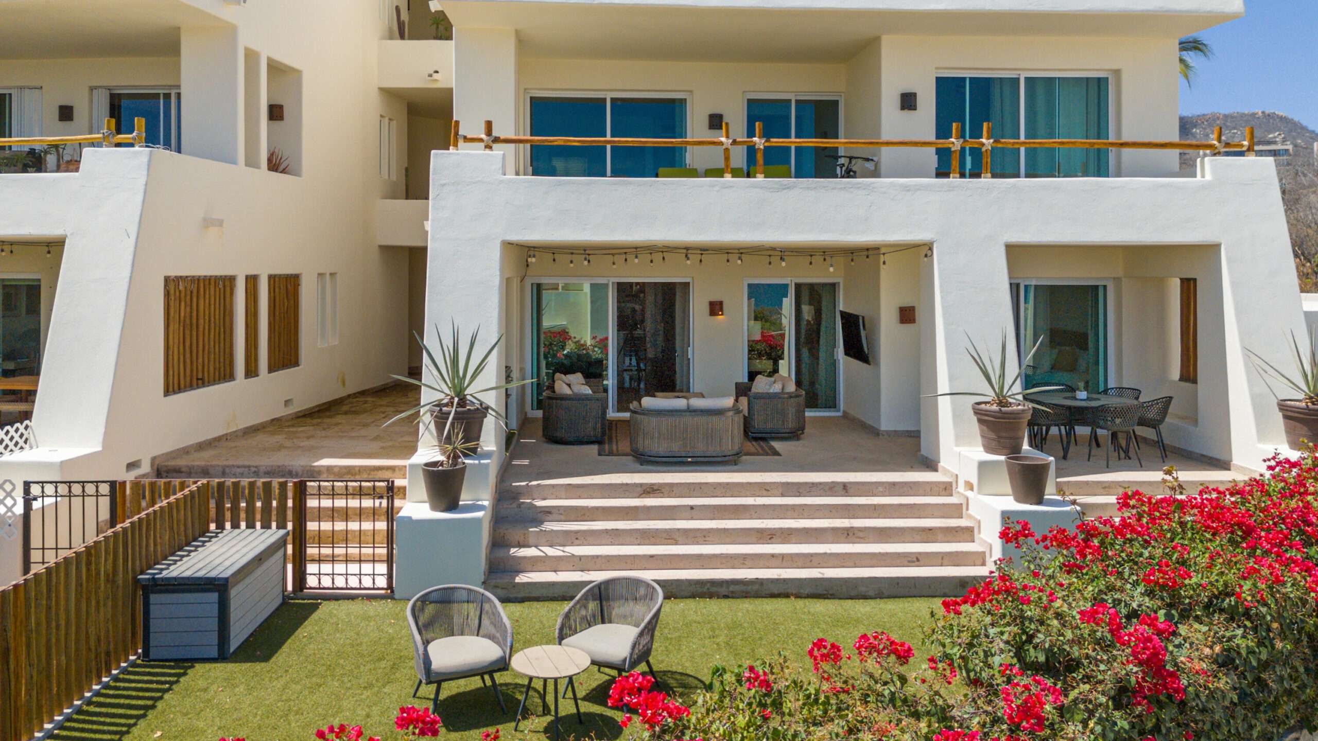 Los Cabos Marina Sol This executive condo, located in the heart of Cabo San Lucas, 2 bedrooms (King beds in both bedrooms) and 2 gorgeous bathrooms,a beautiful granite counter topped kitchen, which is equipped to meet all your cooking needs. The Condo is fully furnished Quiet mini split A/C's and ceiling fans in all rooms, there is a 75'' Flat Screen TV in the living room and Flat Screen TVs in both bedrooms. for sale