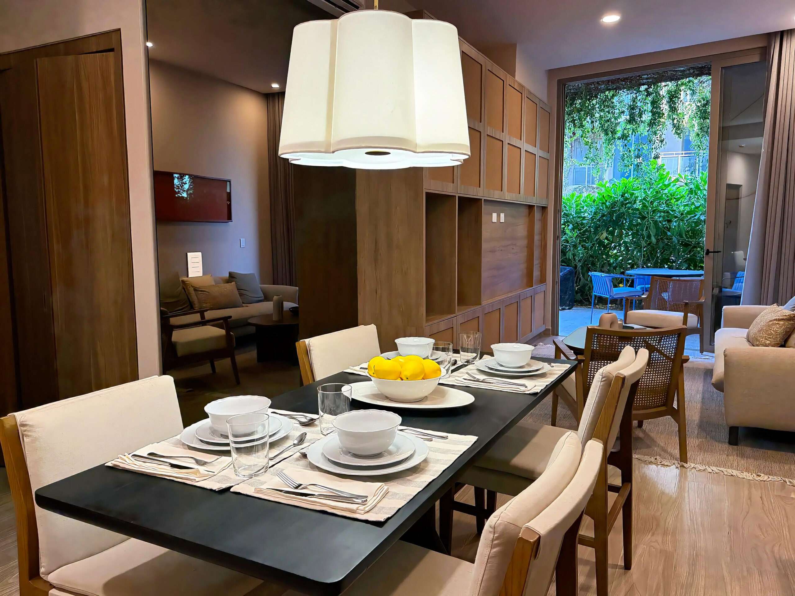 Los Cabos Santa Rita This charming townhome is located in a secluded enclave of eight in the exclusive neighborhood known as Pedregal de Cabo San Lucas just steps to town. This 2 bedroom 2.5 bathroom offers private access through an electric gate and a carport with a pergola. As well as a pool and BBQ available for residents. Beautiful top of the line finishes throughout. With an open concept layout, balconies in each bedroom, an open courtyard, walk-in closet, marble and granite counters add to the charm of this spacious townhome. Residents enjoy the local amenities redefining the Cabo lifestyle and to the most discerning individuals who call this their home away from home. From beach access where the sparkling waters of the Pacific Ocean contrast the sunset where you can watch the seasonal whales and turtle release, to a gym & spa offering treatments and a relaxation experience. Residents have exclusive access to establishments offering exquisite cuisine, The courts cafe offering breakfast & lunch as well as Fenix Restaurant offering day and night service. As well, in the heart of the development, with mountain – 2bd Unit walk out to Pool, Cabo Corridor, Cabo Corridor, BS